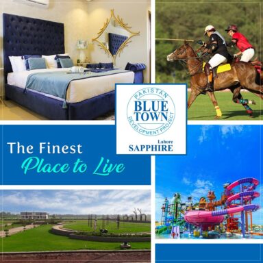 Blue Town Sapphire is the finest place to live your dream lifestyle