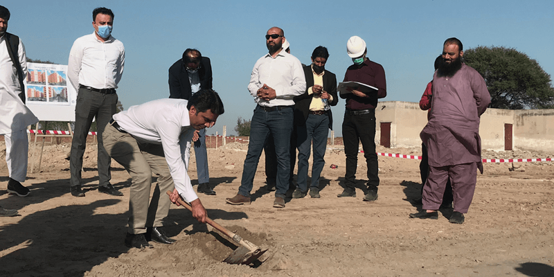Groundbreaking Ceremony of first block of Awami Residential Complex
