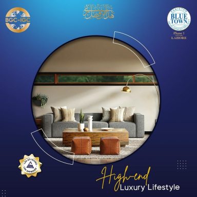 Blue Town Phase 1 Lahore (LDA Approved) Offers an Exquisite World of High-End Luxury