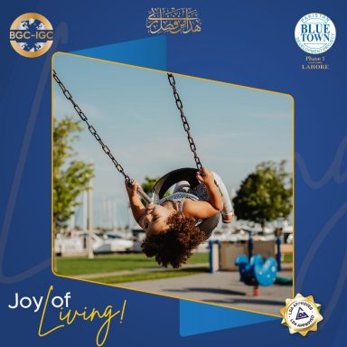 Joy of living at Blue Town Phase 1 Lahore (LDA Approved)