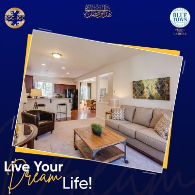 Blue Town Phase 1 Lahore (LDA Approved) is the Place Where You can Live Your Dream Life