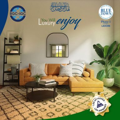 Blue Town Phase 1 Lahore Where You can Enjoy The Next Level of Luxury