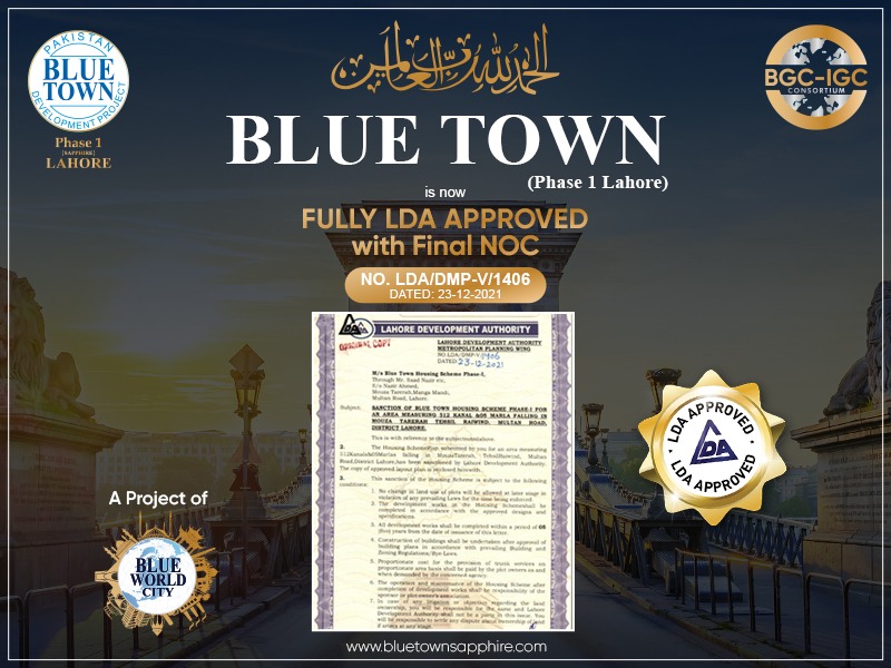 Blue Town Sapphire Approval