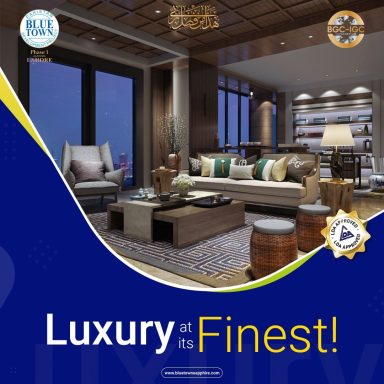Experience Luxury at its Finest at Blue Town Phase 1 Lahore (LDA Approved)
