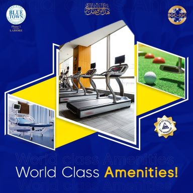 Experience World-Class Amenities at Blue Town Phase 1 Lahore (LDA Approved)